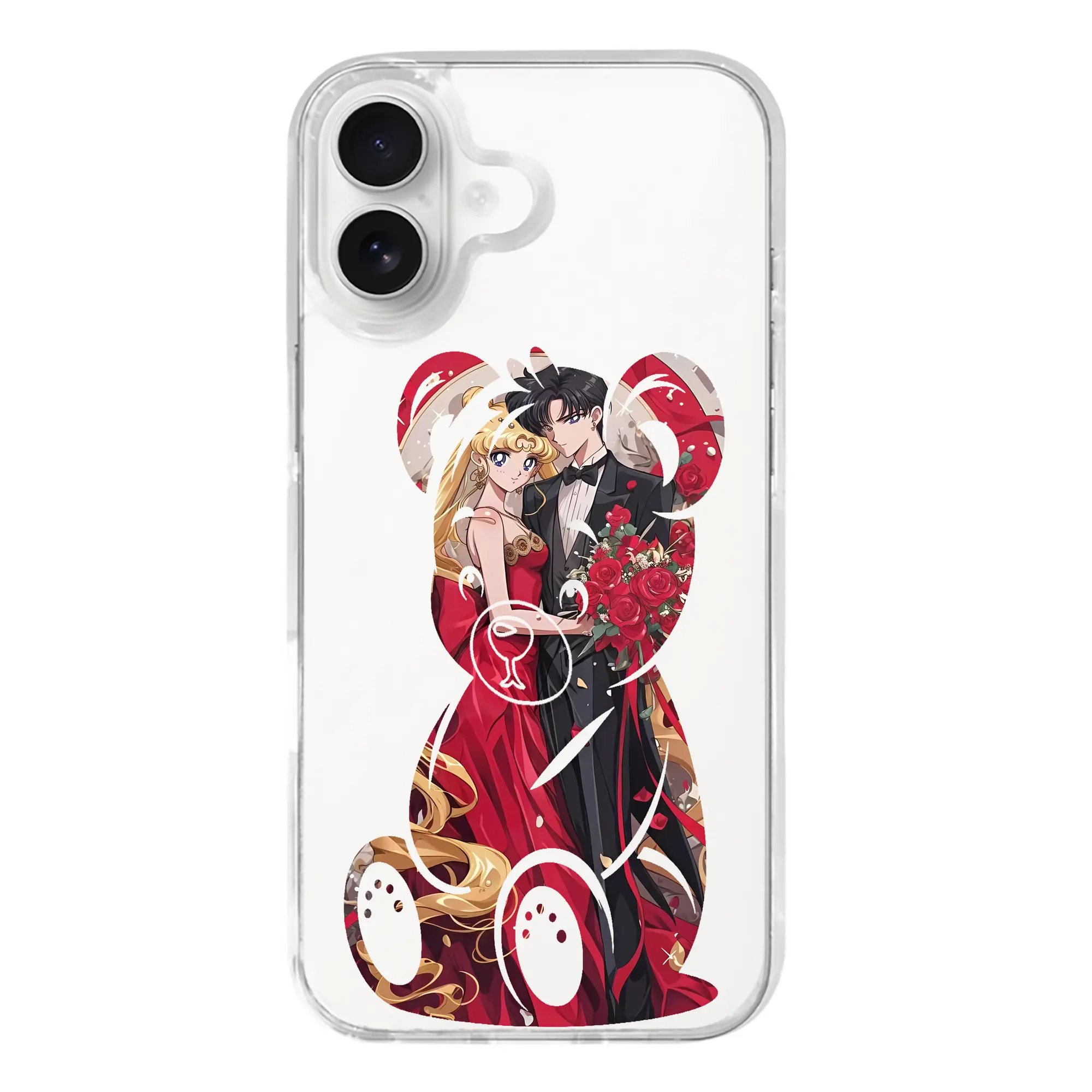 美少女戦士セーラームーン グッズ 月野 うさぎ - iPhone 17シリーズ 透明スマホケース – 薄型・耐衝撃・精密フィット保護カバー